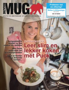 Cover van septembernummer 2018 MUG Magazine | @Sandra Hoogeboom